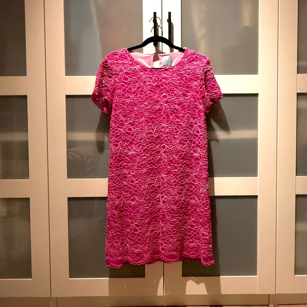 CeCe Pink Lace Dress